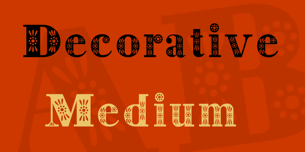 decorative fonts styles