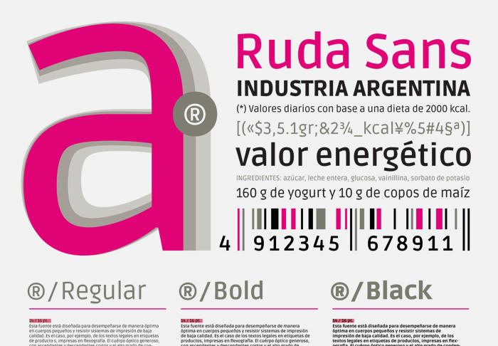 Ruda Font Family - Download Free Font