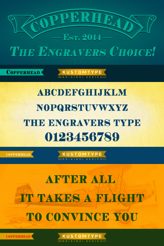 Copperhead Font