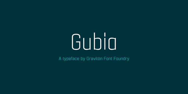 gubia font