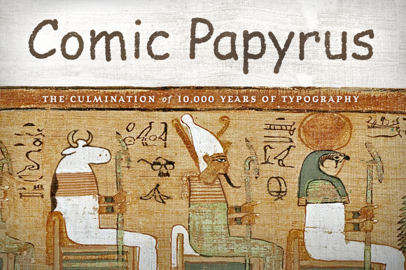papyrus font hate