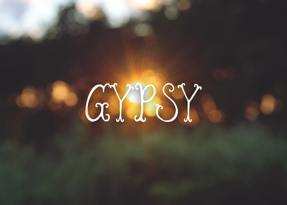 Gypsy Font - Befonts.com