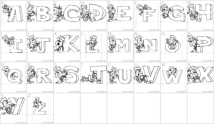 Alphabet and Number Lore Font : Download Free for Desktop & Webfont