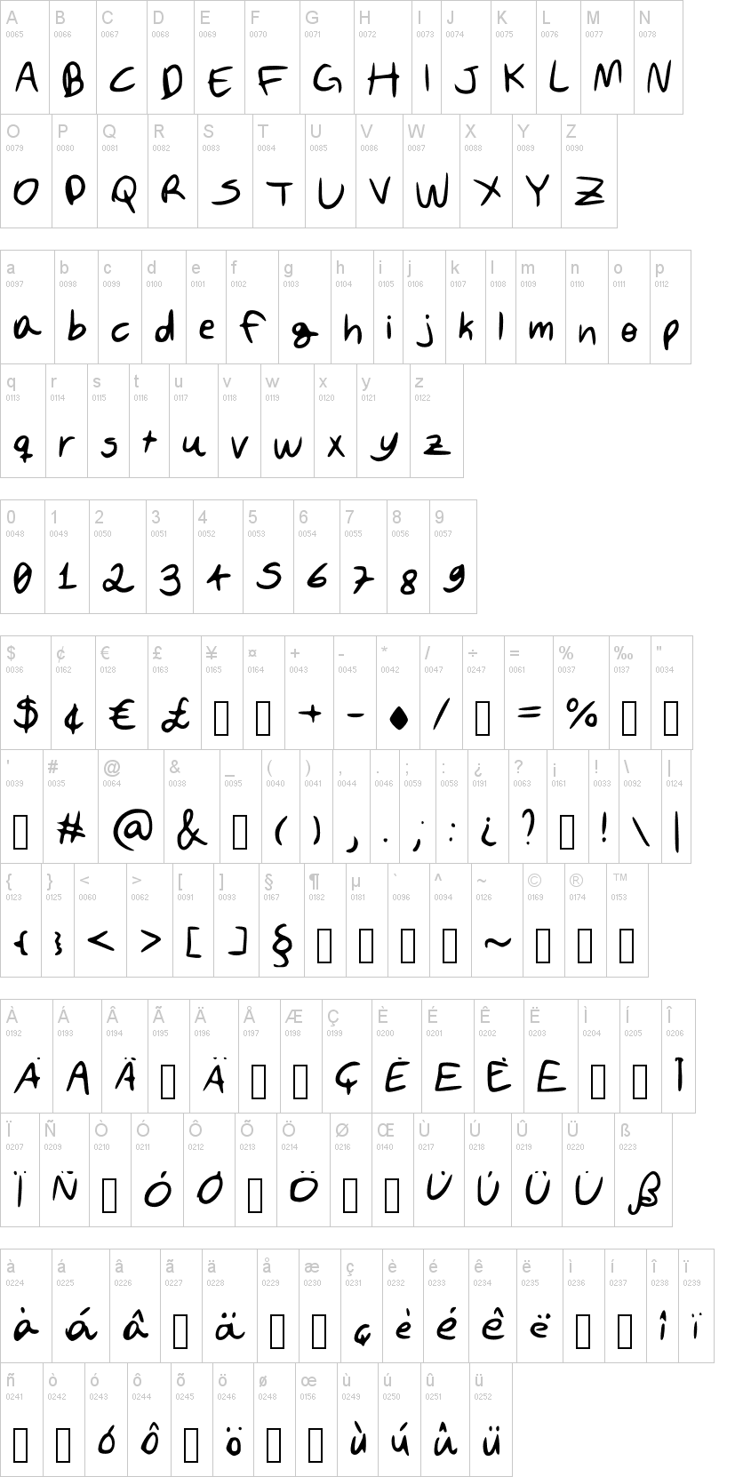 An Original Font By Davi - Befonts.com