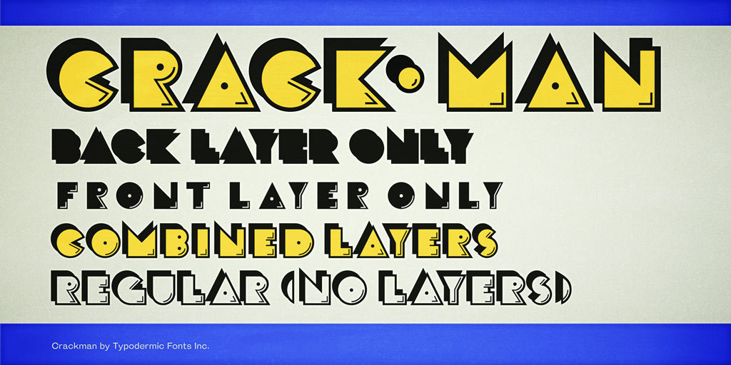 Crack Man Font Family - Download Free Font