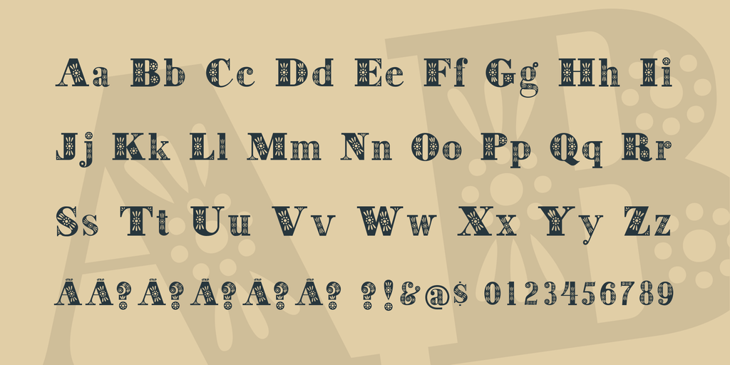 decorative typeface
