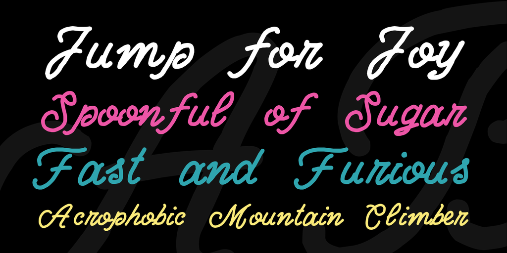 Free Ethons Styles Script Fonts