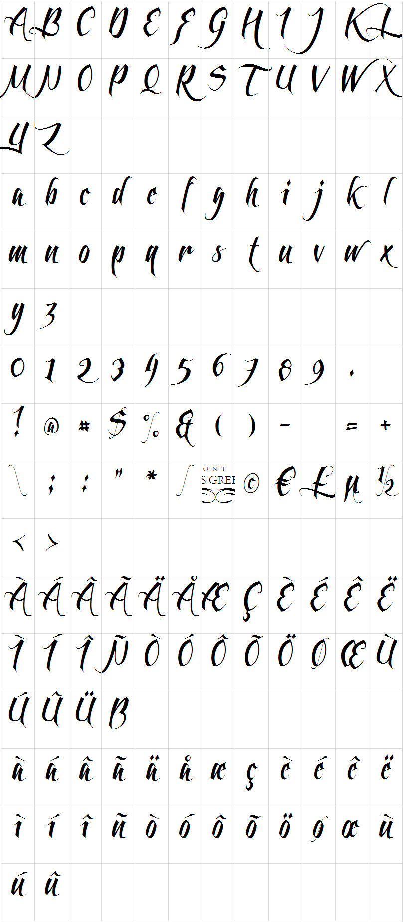 Feathergraphy Clean Font Befonts Com