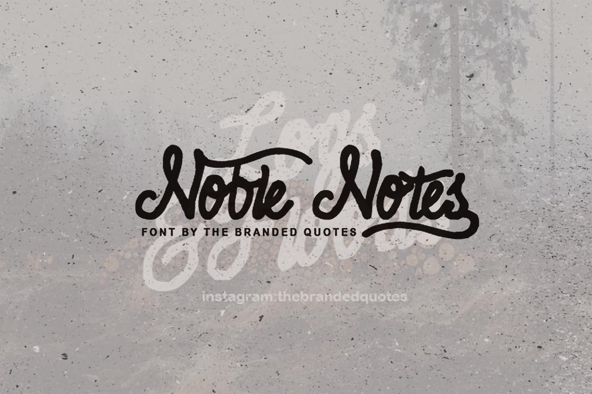 Noble Notes Font Befonts Com