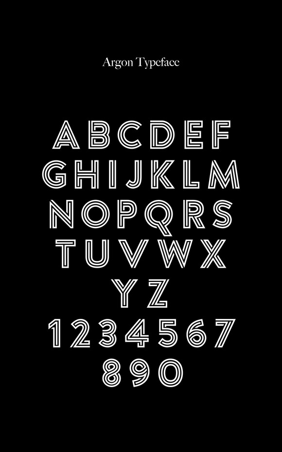 Argon font - Befonts.com