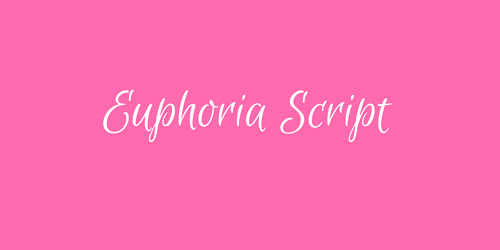 Download Euphoria Script Befonts Com SVG Cut Files