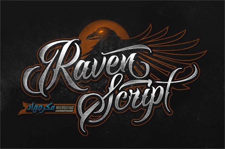 Download Raven Script Font - Befonts.com