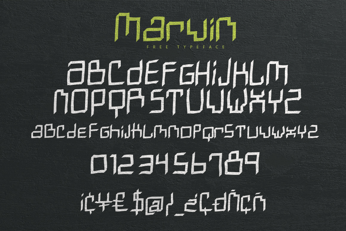 Free Marvin Typeface 1