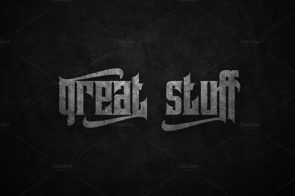 Pindunk Typeface 4
