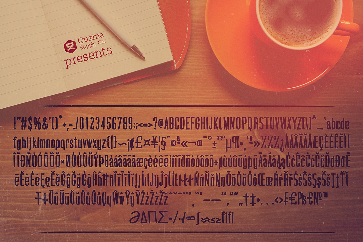 Cogswell Condensed Font 7