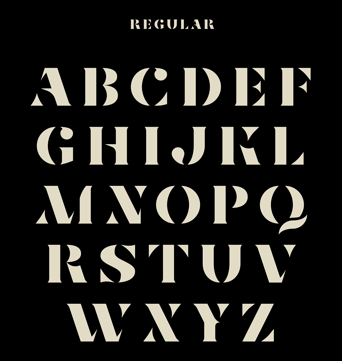 Zephyr Typeface 2