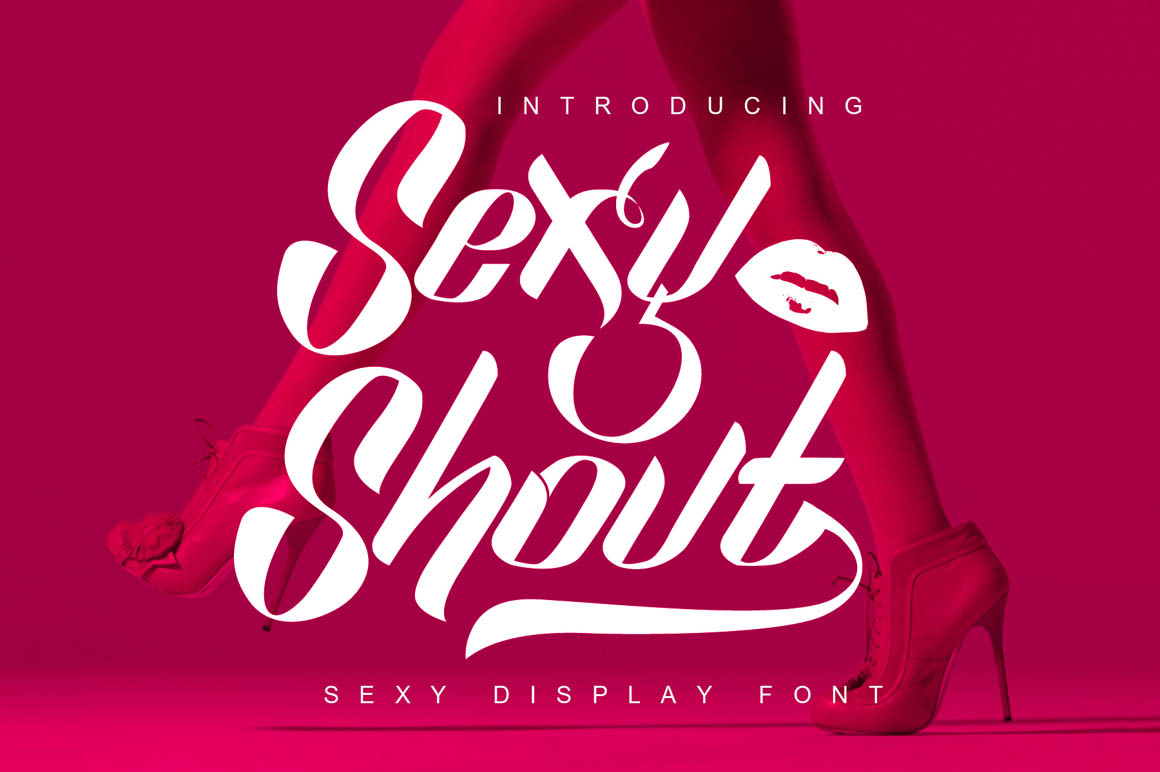 Sexy Shout Font 3271