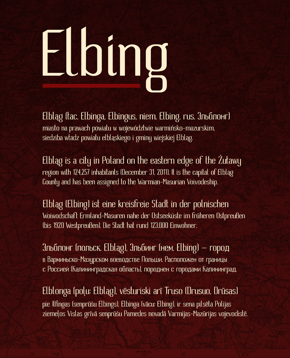 Elbing Font