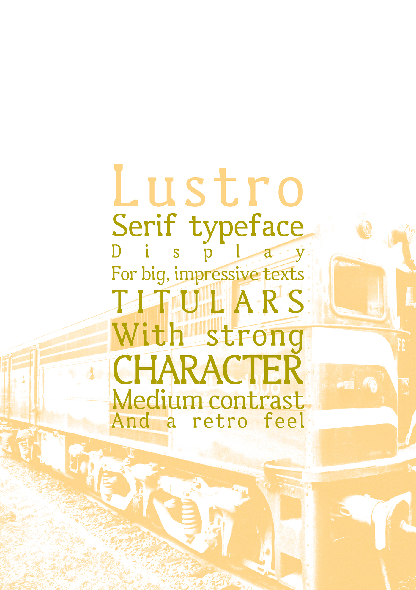 Lustro Font