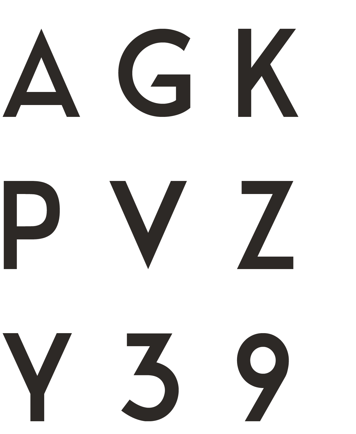 sans typeface