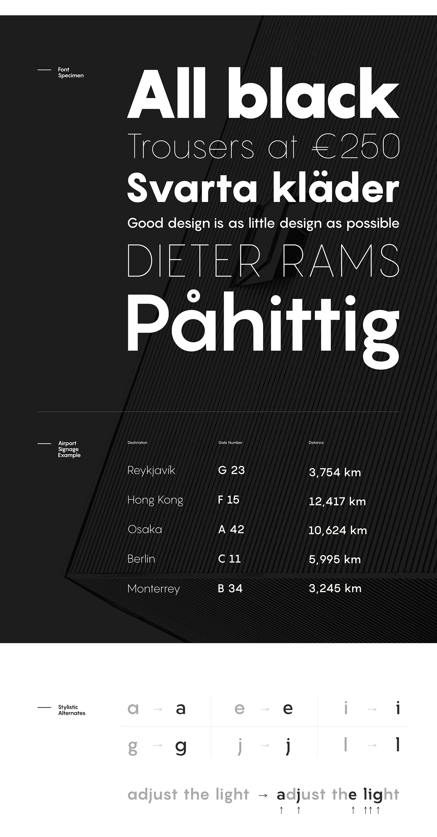 Pangram Sans Font Family Befonts com