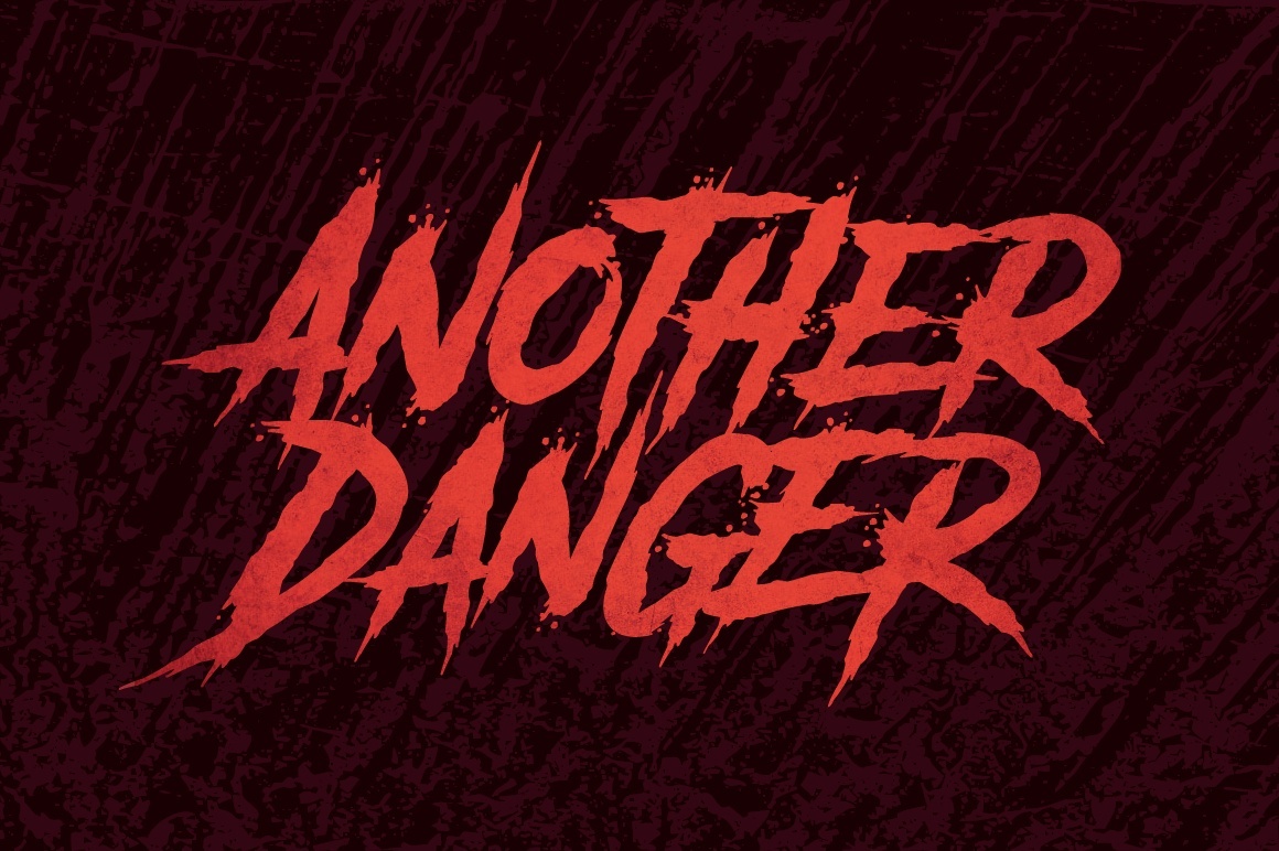 Another Danger Font