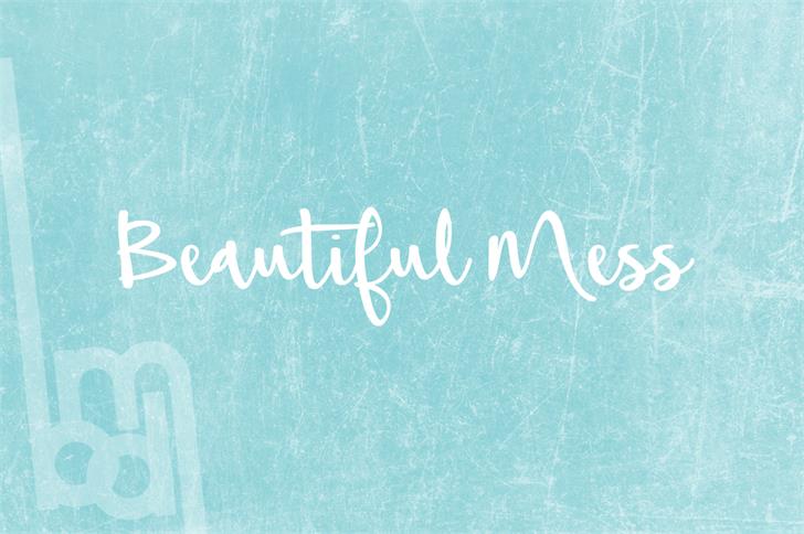 Beautiful Mess Font - Download Free Font