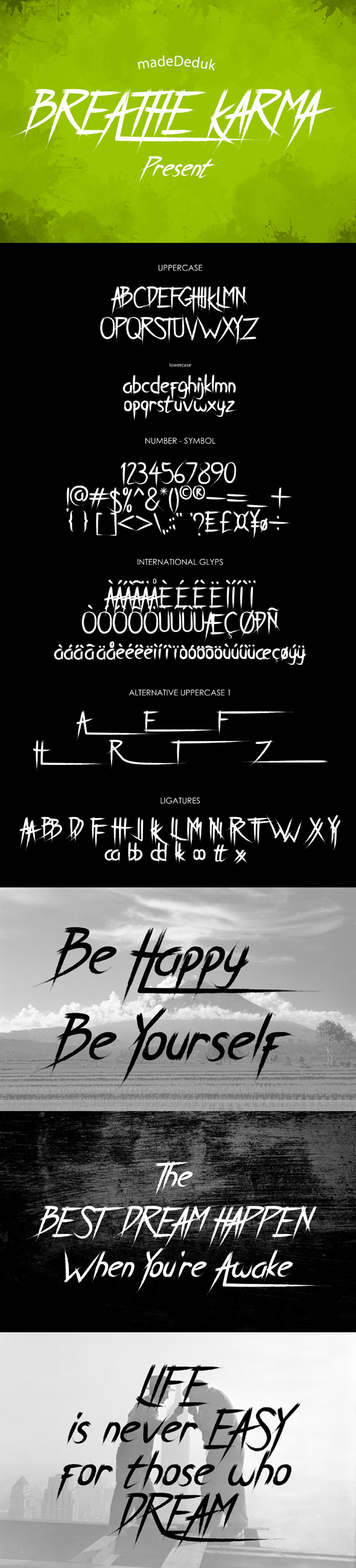 Free Breathe Karma Script Fonts