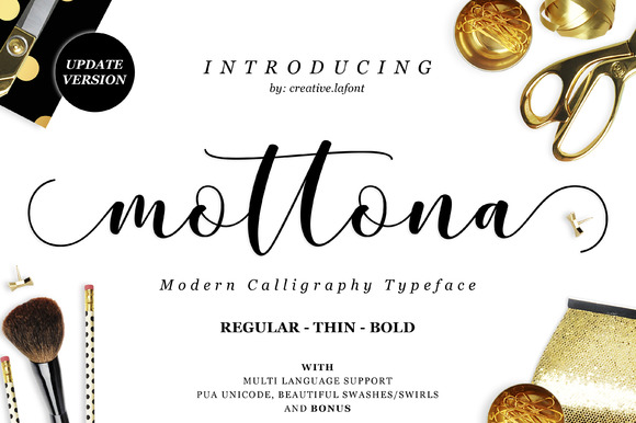 Free Bold Brush Bonus Script Fonts