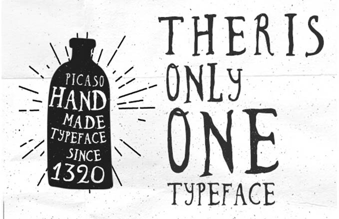 Picaso Hand Made Font