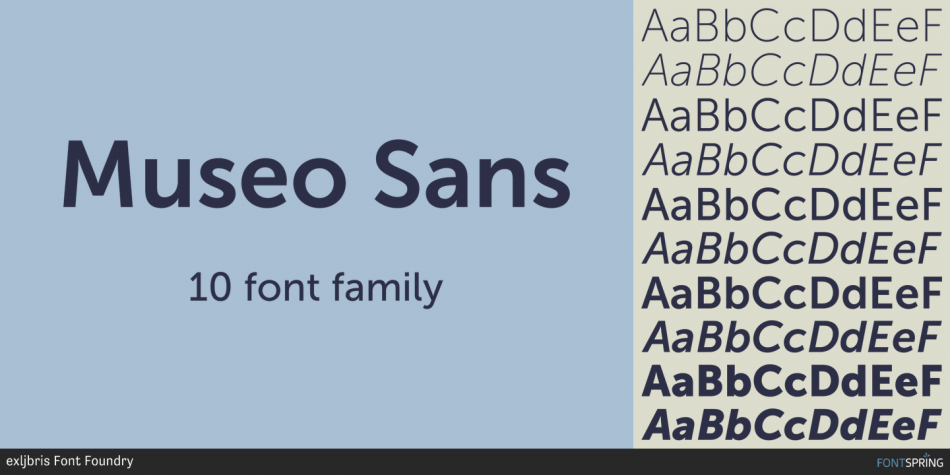 Museo sans complete cyrillic font download free download