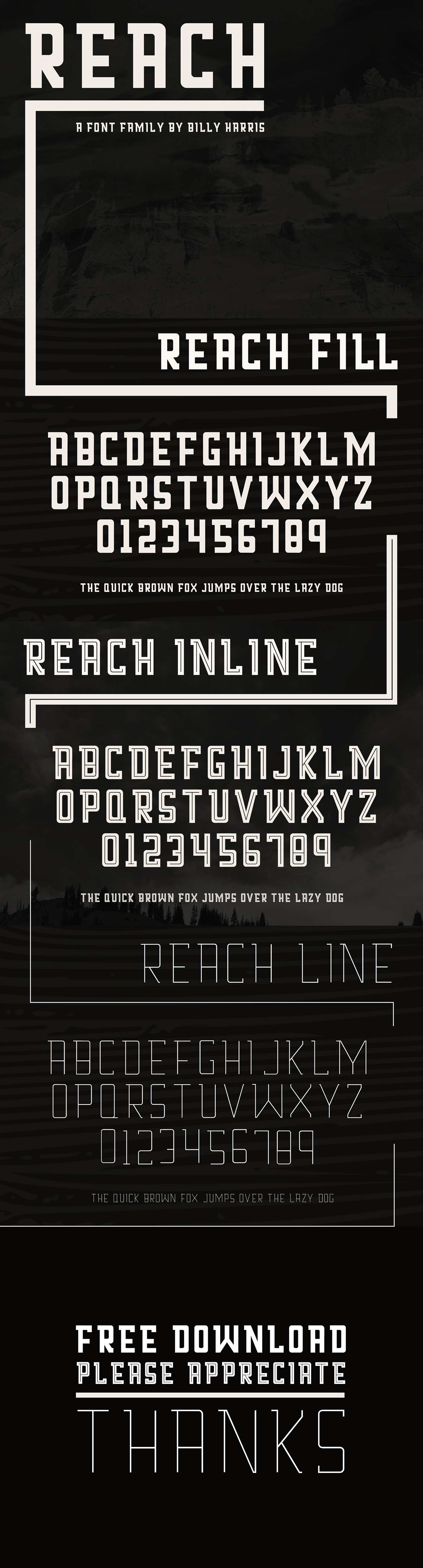 Reach Font Family