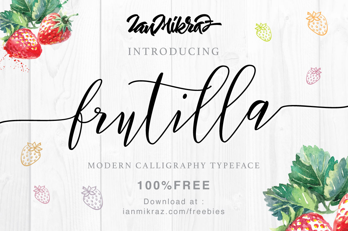 Frutilla Script Font - Befonts.com