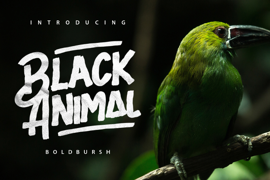 Download Black Animal Font Befonts Com SVG Cut Files