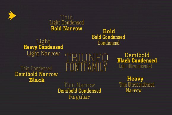 Triunfo Font Family