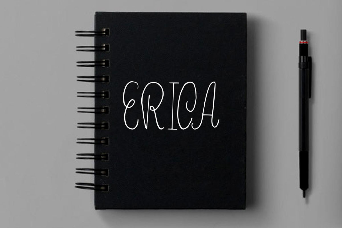 Erica Handwritten Font - Download Free Font