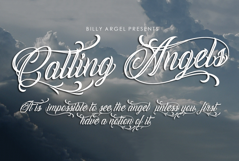 Calling Angels Font - Befonts.com