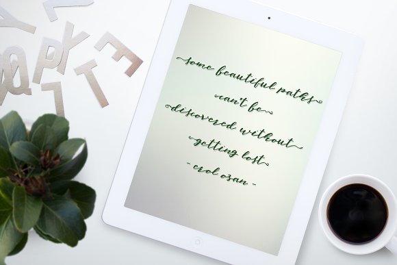 Elfa Brush Font