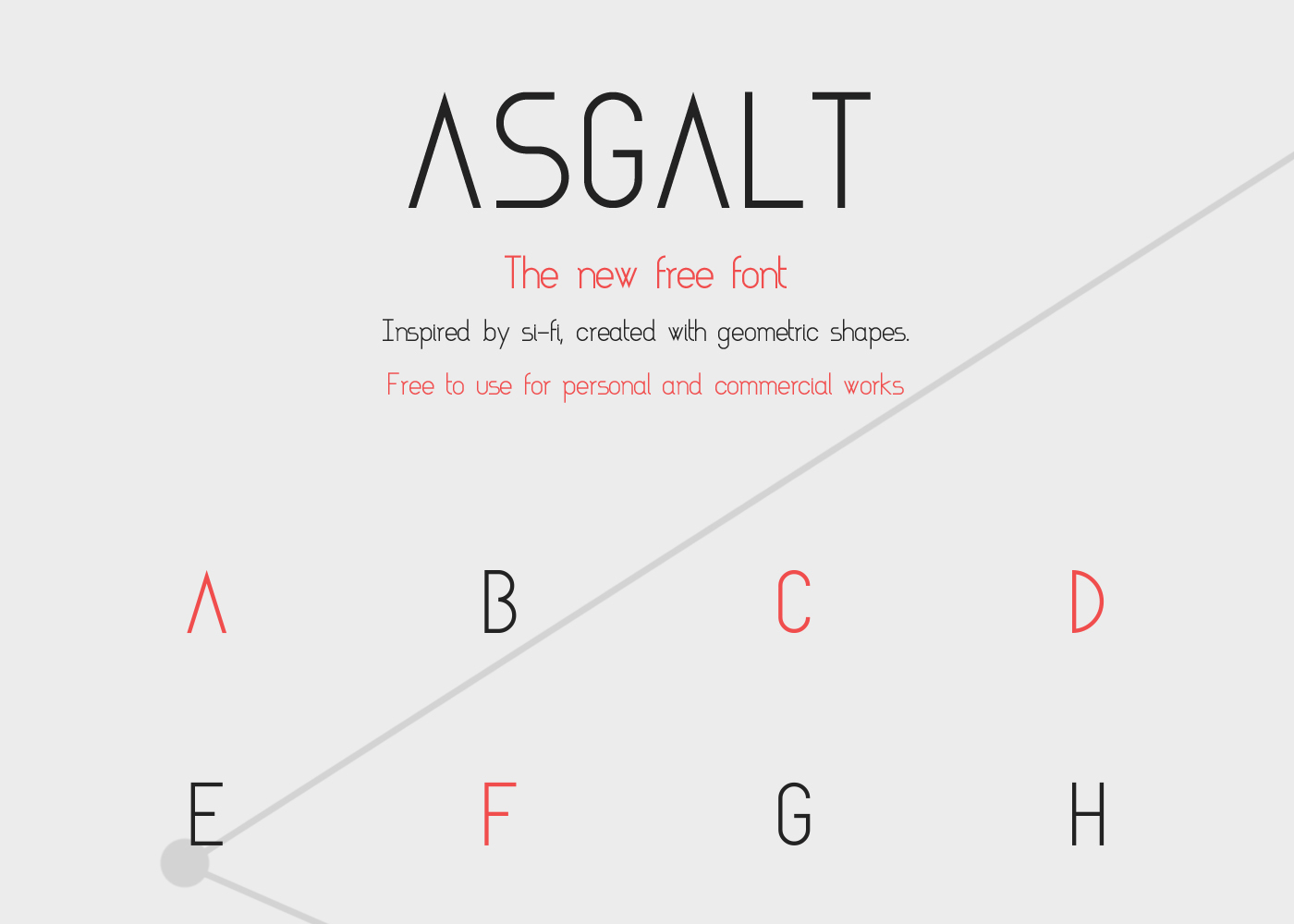 Asgalt Typeface