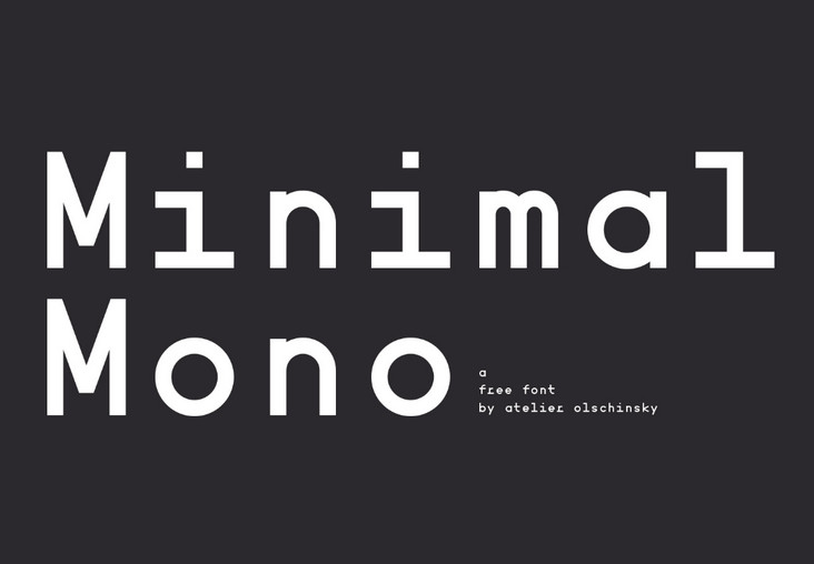 Minimal Mono Font - Download Free Font