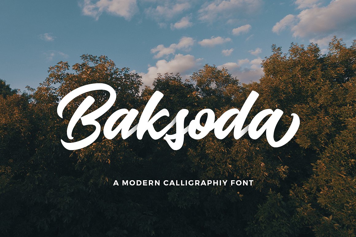 Baksoda Script Font - Befonts.com