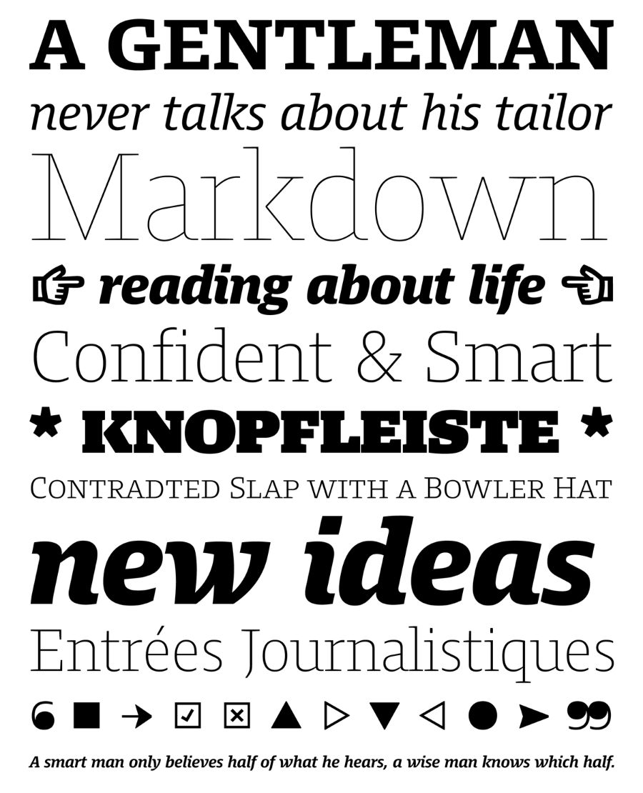 Fonteys Pro Font Family Typeface Story