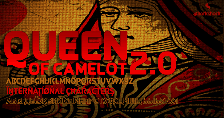 Free Queen Of Camelot 2 0 Script Fonts