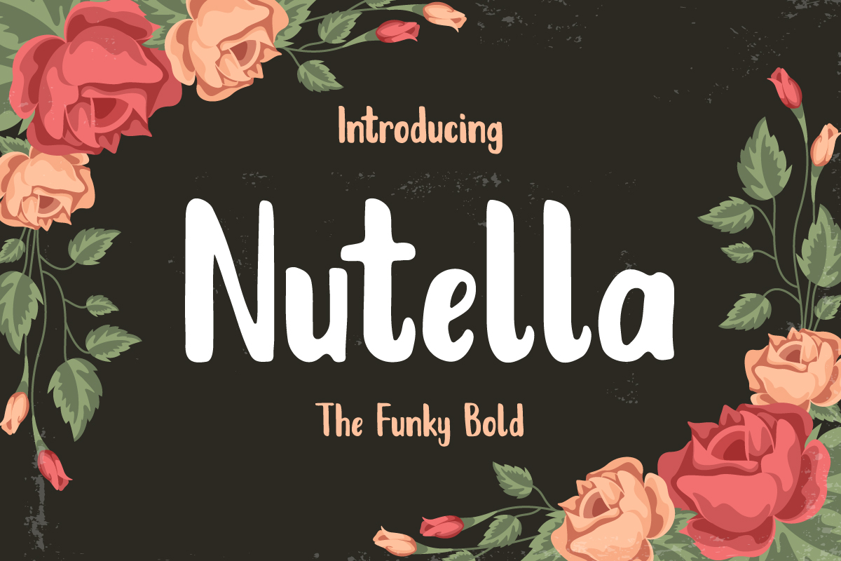 Nutella Font Befonts Com