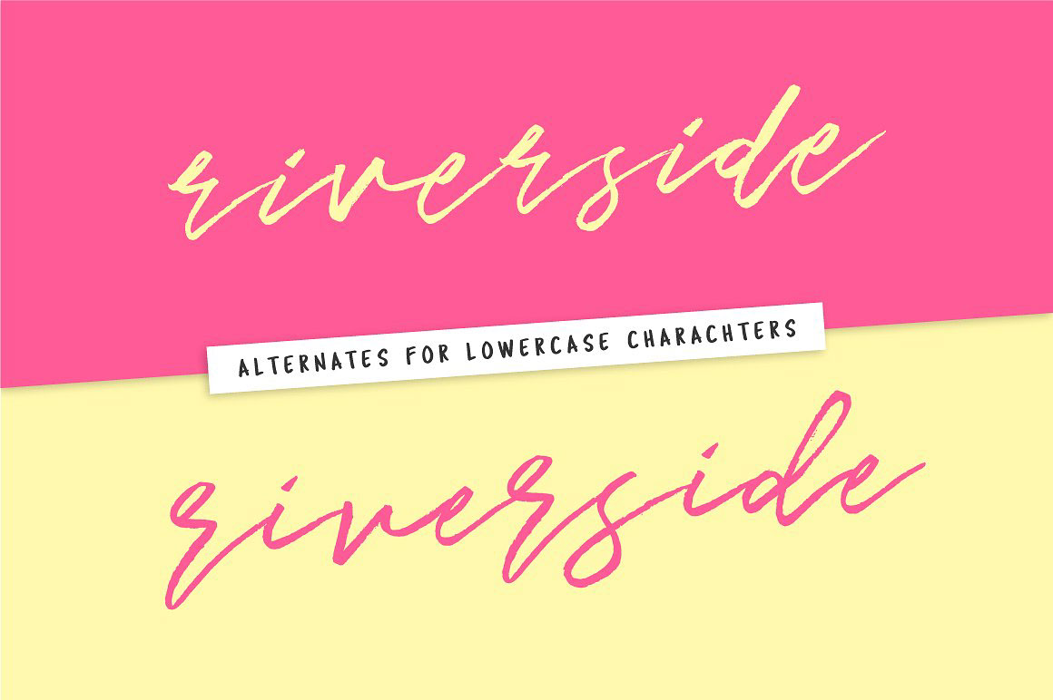 Riverside Font Riverside Font