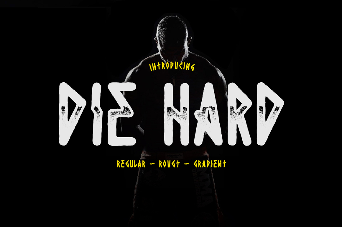 Die Hard Typeface - Befonts
