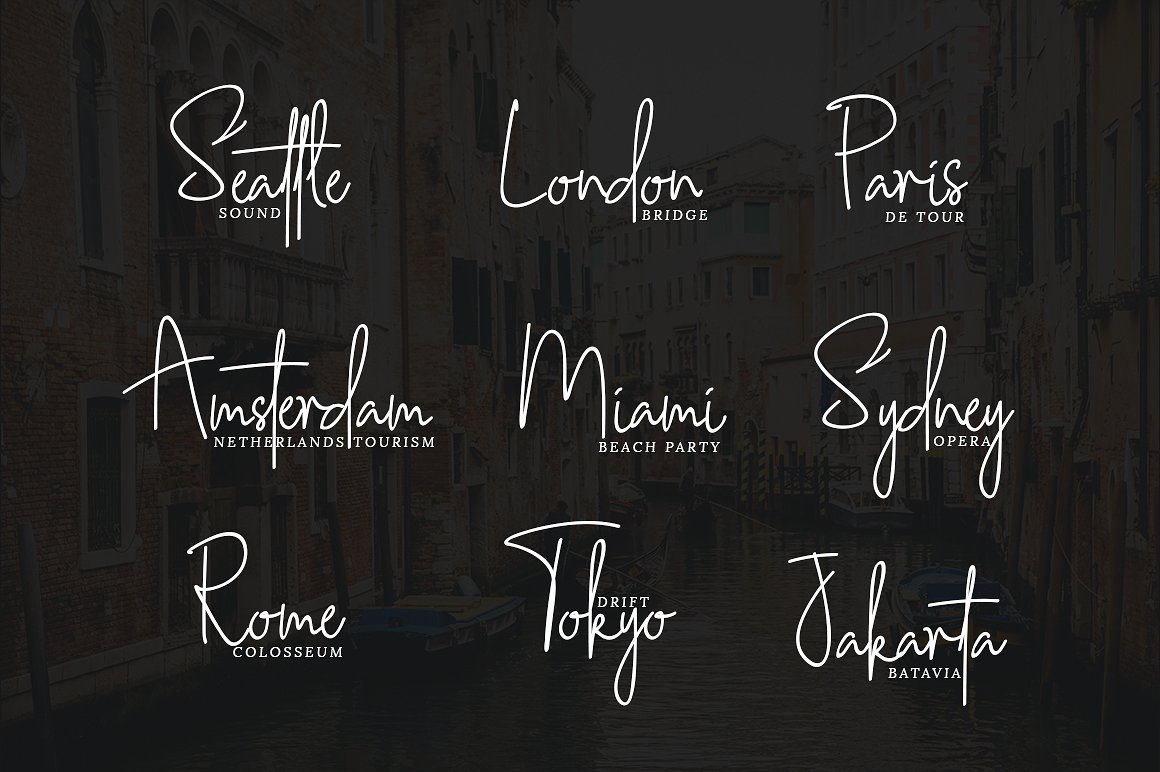 Southampton Signature Style Font - Befonts.com