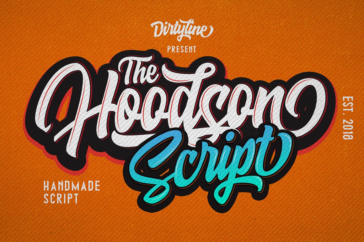 Hoodson Script Font  Befonts com