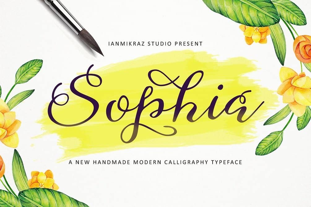 Sophia Script Font Befonts Com