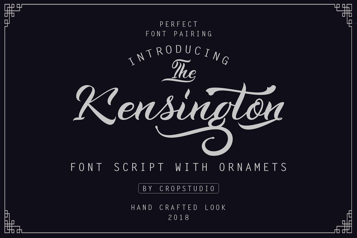 Kensington Script Font Free Download